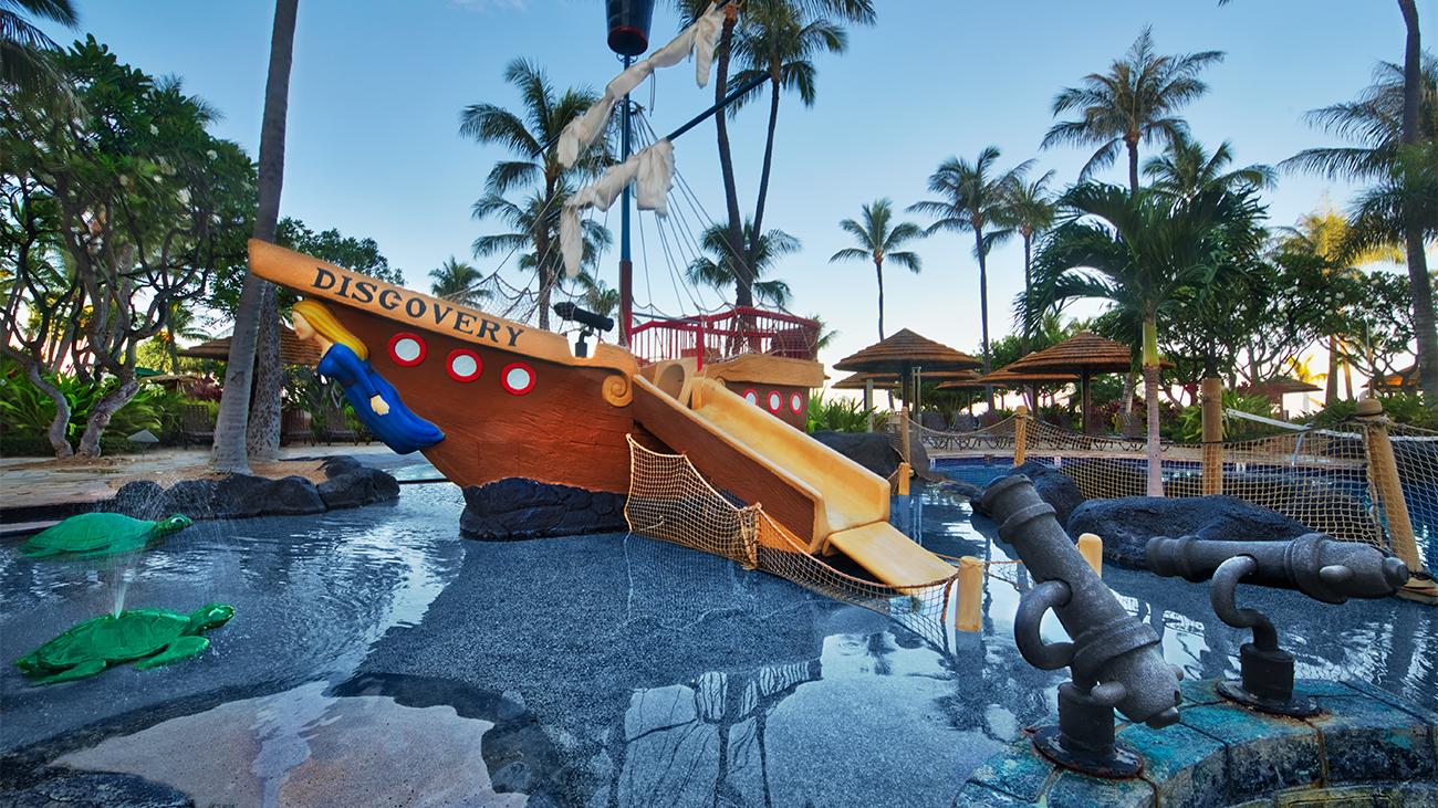 Children's Pool & Pirate Ship